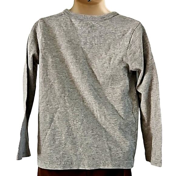 The Children’s Place Toddler Boys Gray Long Sleeve Tee Shirt Size 4T - Picture 5 of 5